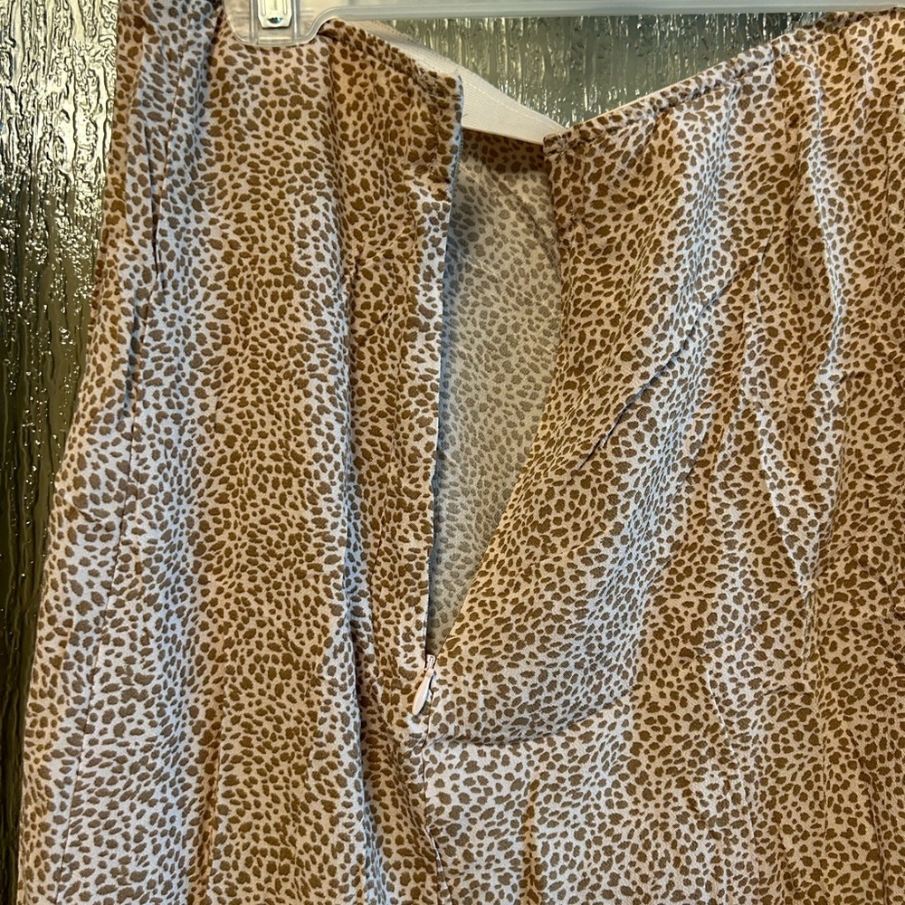 American Eagle Leopard Print Midi Skirt - Picture 9 of 9